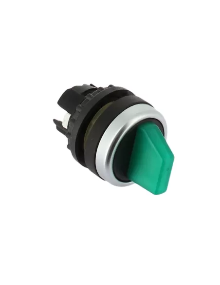 Eaton rlwk1r-gn interruptor giratorio iluminado verde de 2 posiciones